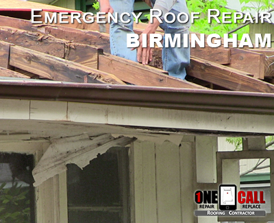 Emergency roof repair service Birmingham